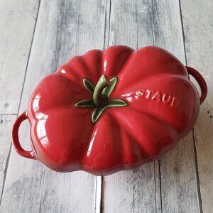 Staub Stoneware Petite Tomato Cocotte